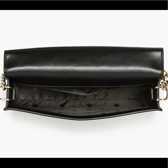 Kate Spade Convertible Crossbody Black Saffiano Leather - Picture 5 of 5